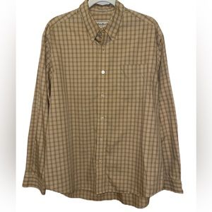 EDDIE BAUER Mens Plaid Casual Button Down Long Sleeve Shirt Plaid multicolor